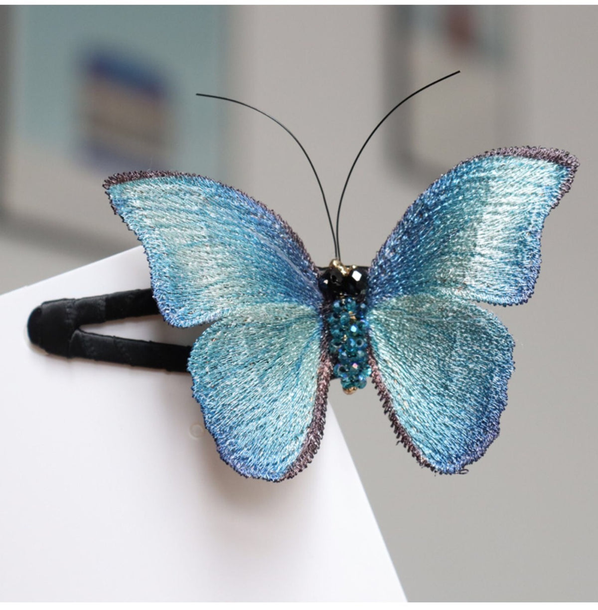Gradient Butterfly Snap Hair Clip, additional view 1