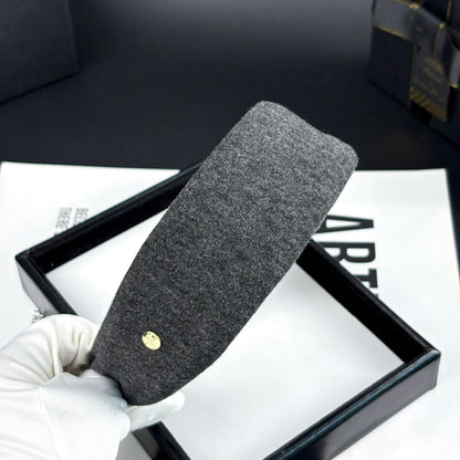Wool-Blend Wide Padded Headband, additional view 3