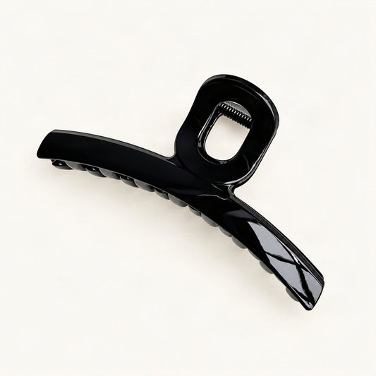 13 cm Resin Claw Hair Clip with Teeth in Black [FITINY Hair]