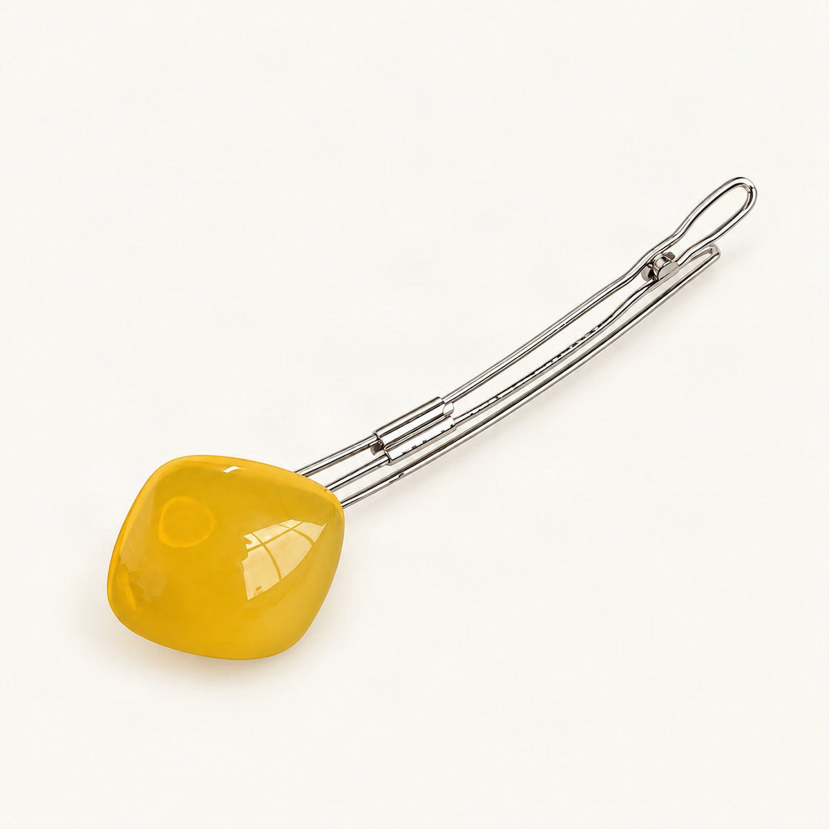 Candy Square Long Hair Clip in Butter [FITINY Hair]