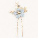 Crystal Floral Pin