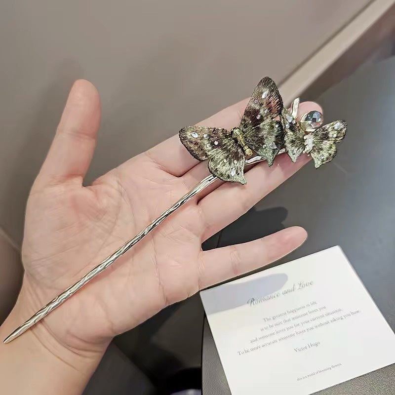 Embroidered Butterfly Hair Stick, additional view 5