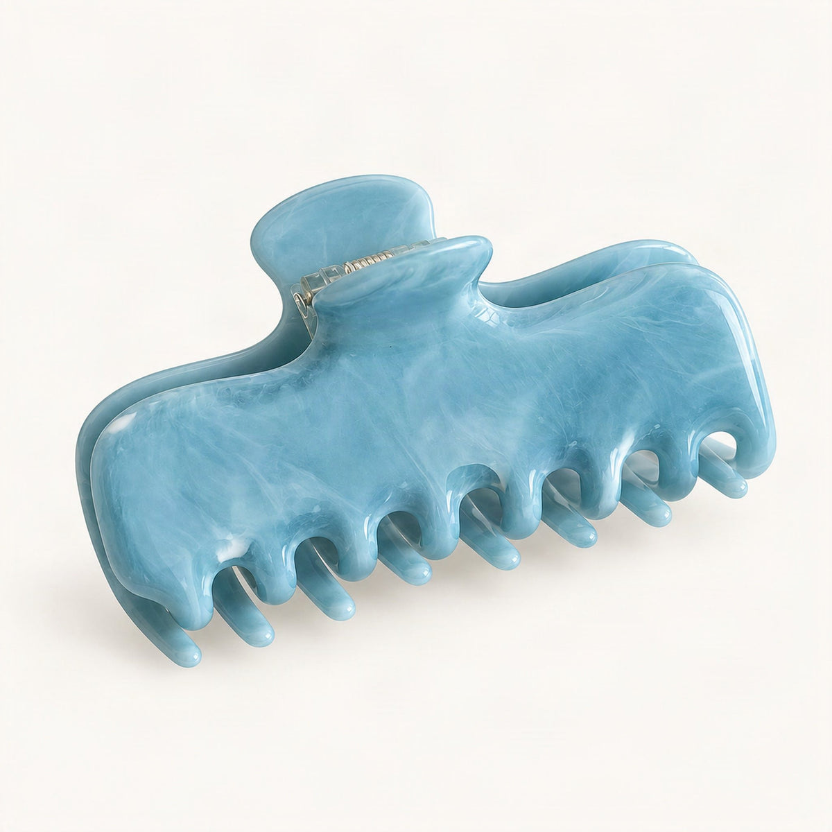 Jelly Acetate Claw Clip in Blue [FITINY Hair]