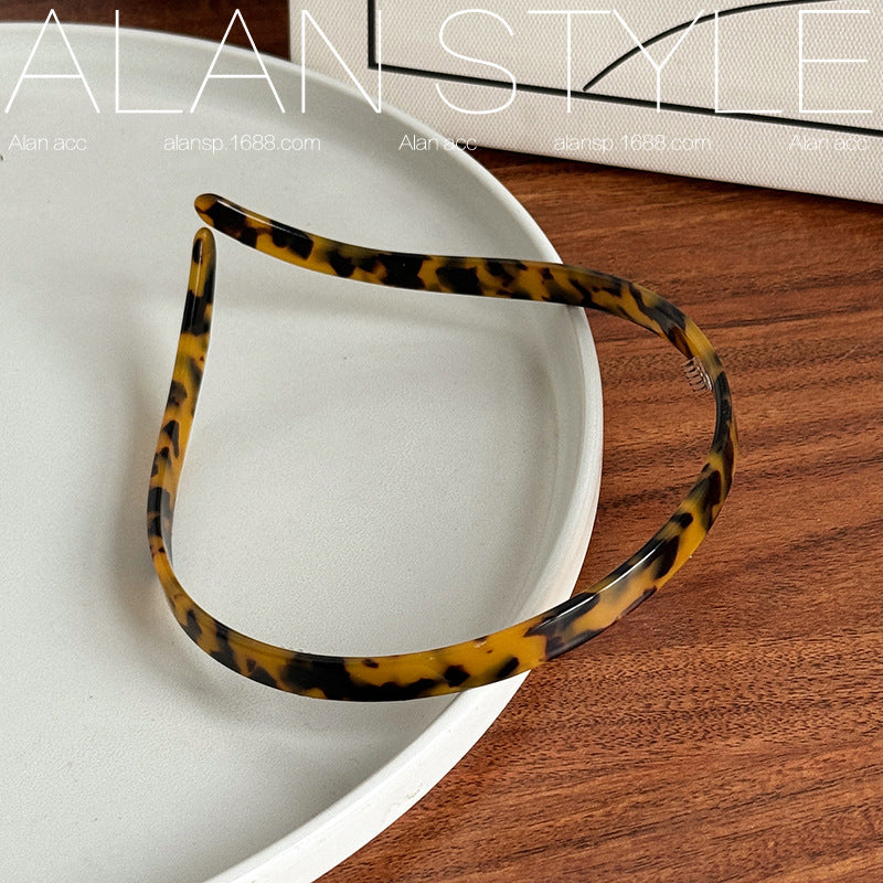 Thin Cellulose Acetate Headband, additional view 4