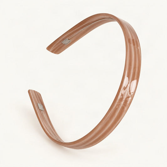 Wide Cellulose Acetate Headband in Multiple Colors in Pink [FITINY Hair]