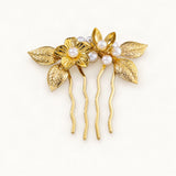 Leaf Flower Pin