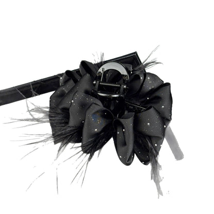 Feather Claw Clip with Baby's Breath Detail, additional view 1
