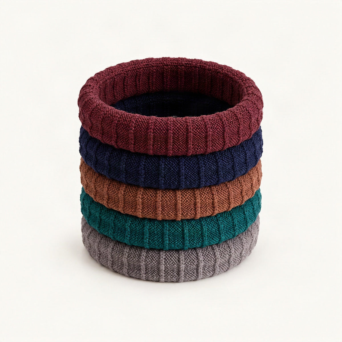 Deep vintage multicolor scrunchie hair tie [FITINY Hair]
