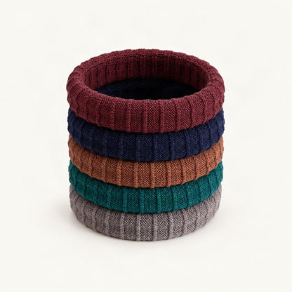 Deep vintage multicolor scrunchie hair tie [FITINY Hair]