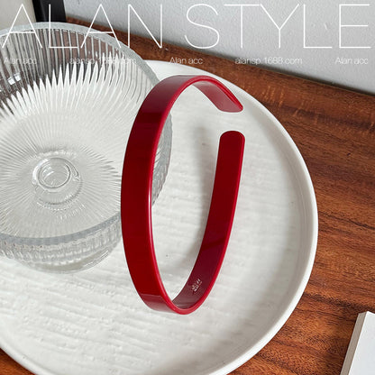 Wide Double-Layer Cellulose Acetate Headband, additional view 3