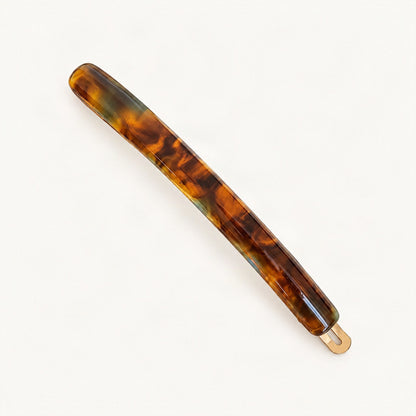 9 cm Cellulose Acetate French Barrette Hair Clip in Floral [FITINY Hair]