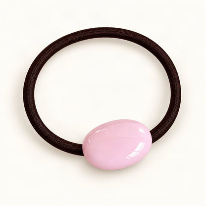Glossy Resin Bead Hair Tie in Pink [FITINY Hair]