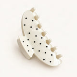 Cream Polka Dot