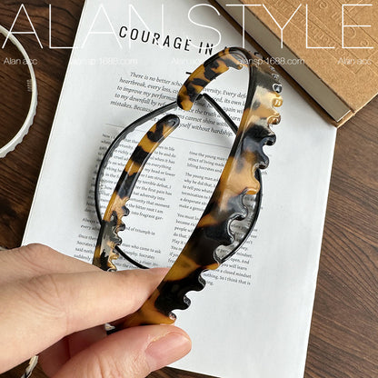 Slim Double-Layer Acetate Headband, additional view 5