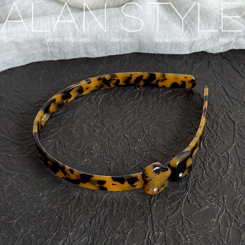 Slim Cellulose Acetate Headband, additional view 3