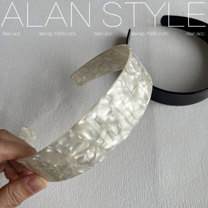 Cellulose Acetate Wide Headband, additional view 4