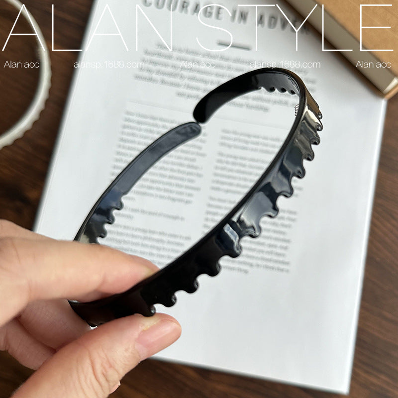 Slim Double-Layer Acetate Headband, additional view 4