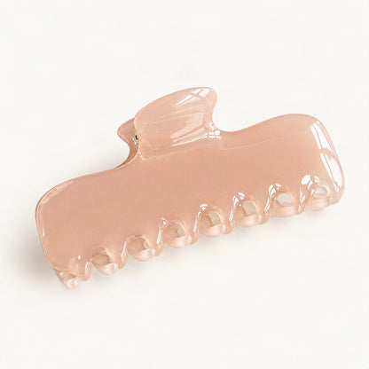 Cellulose Acetate Claw Hair Clip, 9.6 cm in Pink [FITINY Hair]