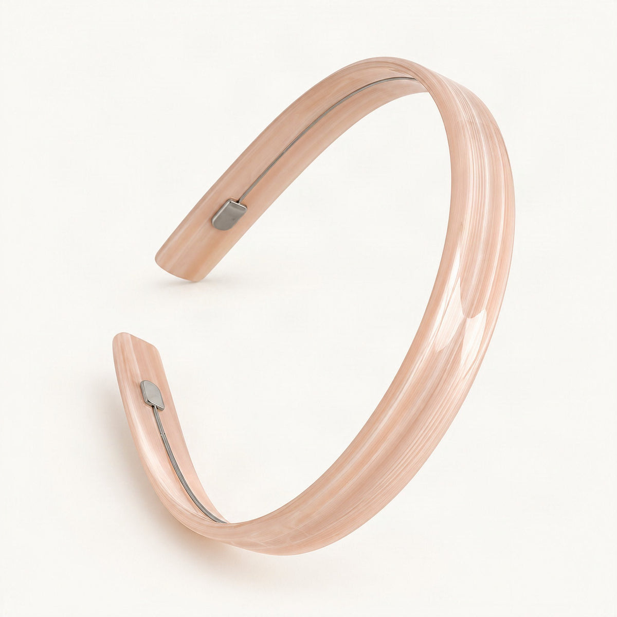 Wide Cellulose Acetate Headband in Multiple Colors in Stripe [FITINY Hair]