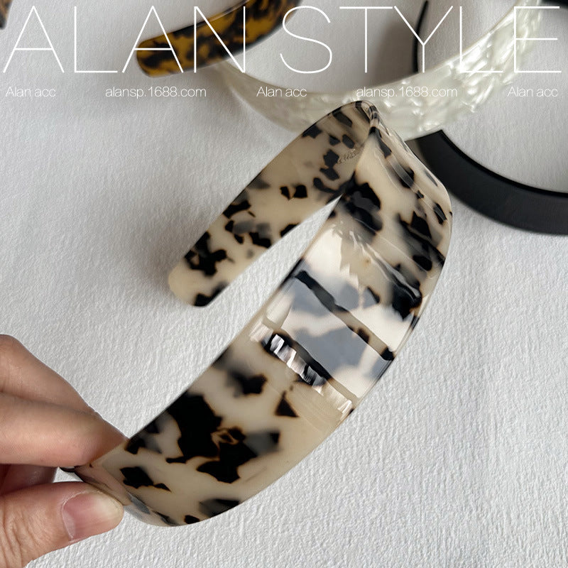 Cellulose Acetate Wide Headband, additional view 1