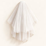 Simple Veil with Hair Clip