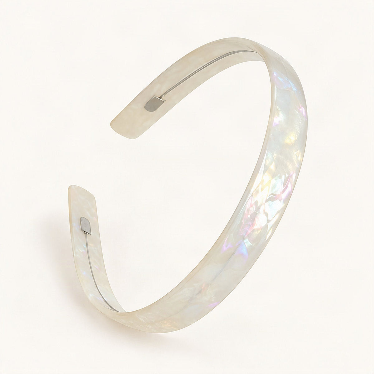 Wide Cellulose Acetate Headband in Multiple Colors in Mermaid [FITINY Hair]