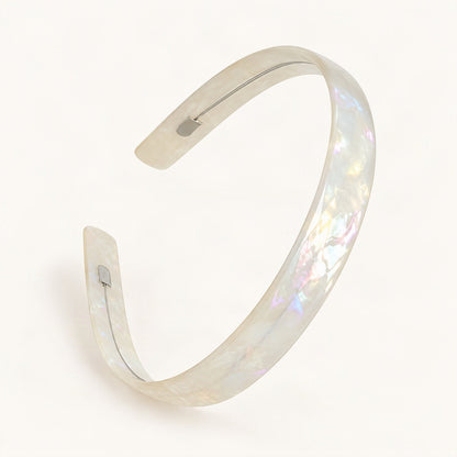 Wide Cellulose Acetate Headband in Multiple Colors in Mermaid [FITINY Hair]