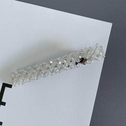 Crystal-Beaded Duck-Bill Hair Clip, additional view 2