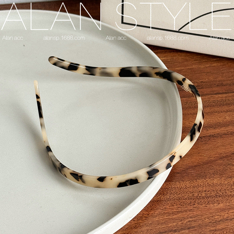 Classic Cellulose Acetate Headband, additional view 4