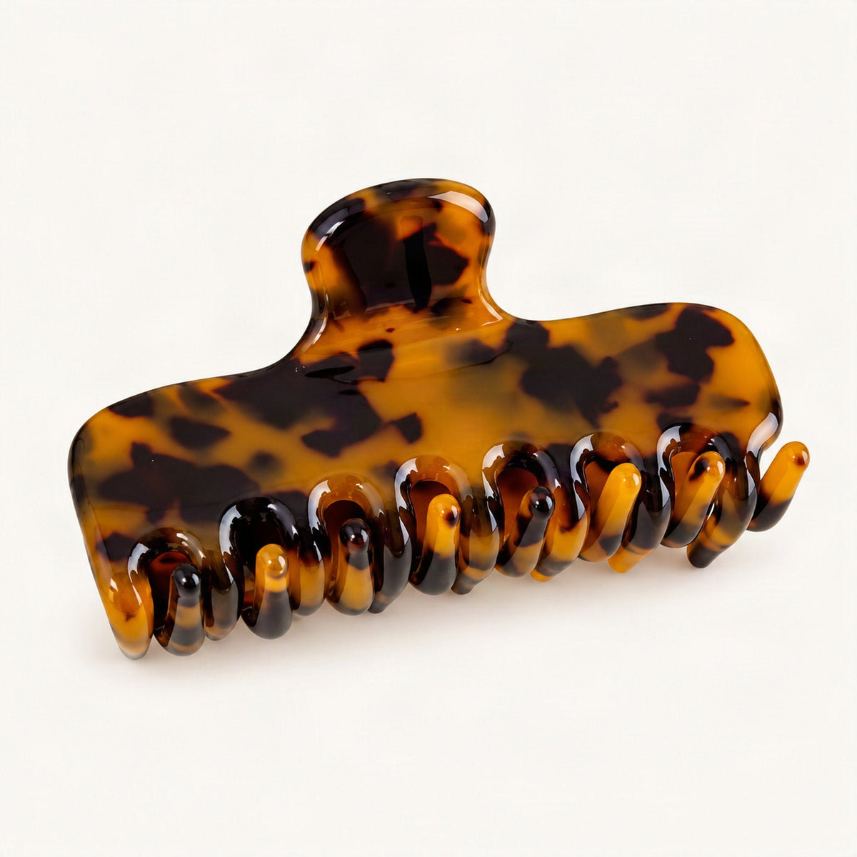 Cellulose Acetate Claw Hair Clip, 9.6 cm in Tortoise [FITINY Hair]