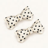Cream Polka Dot