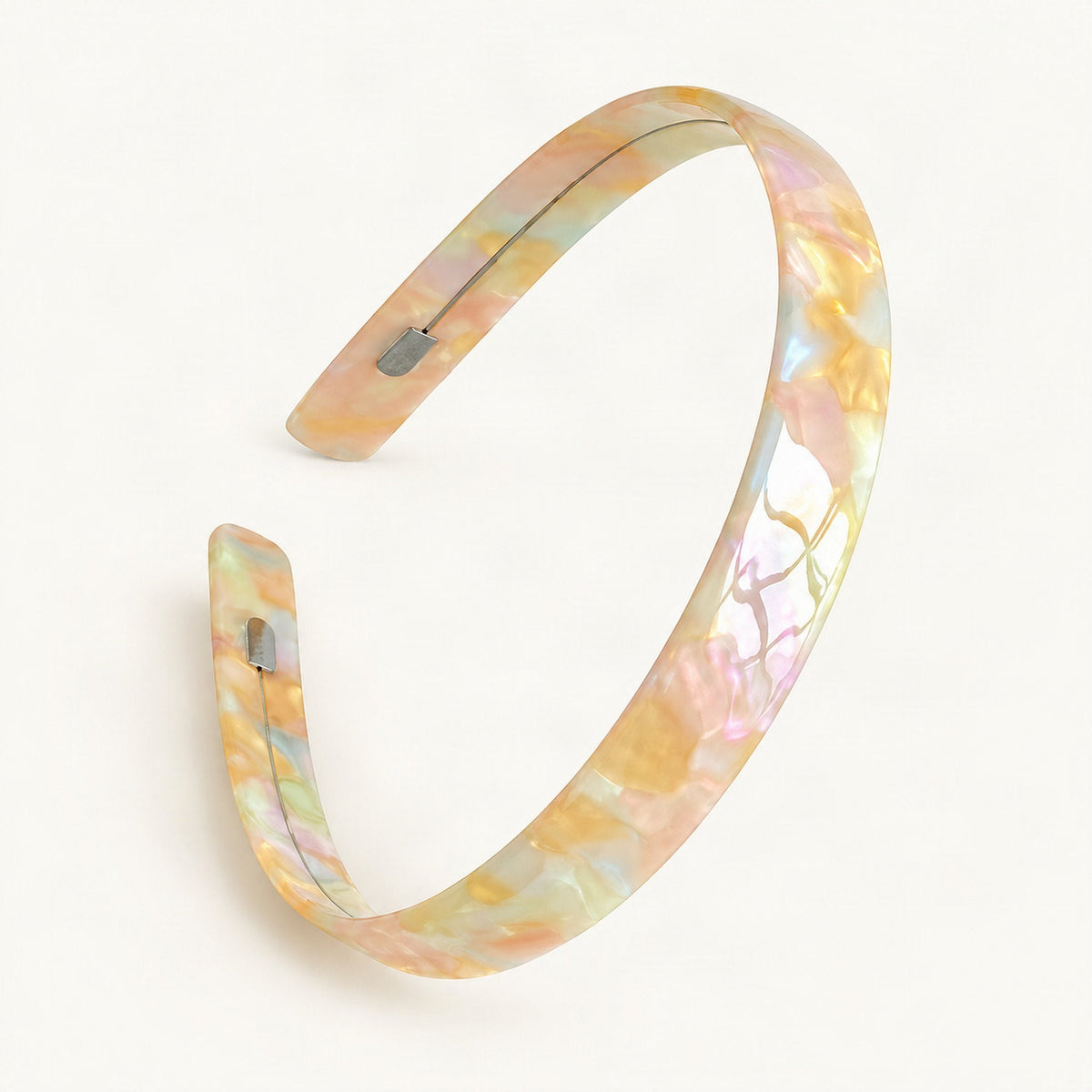 Wide Cellulose Acetate Headband in Multiple Colors in Multicolor [FITINY Hair]