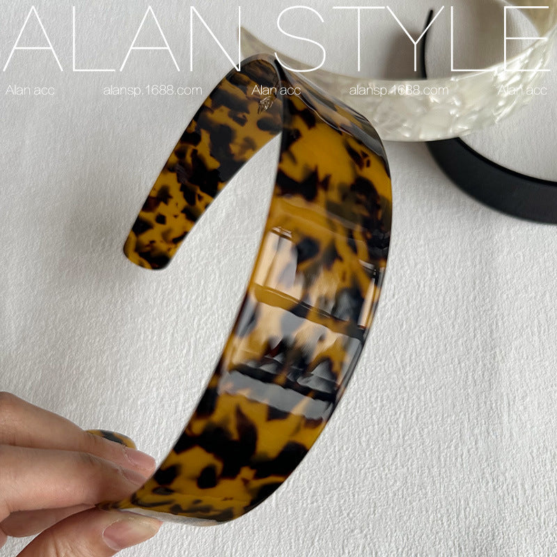 Cellulose Acetate Wide Headband, additional view 2