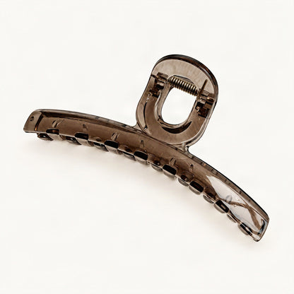 13 cm Resin Claw Hair Clip with Teeth in Grey [FITINY Hair]
