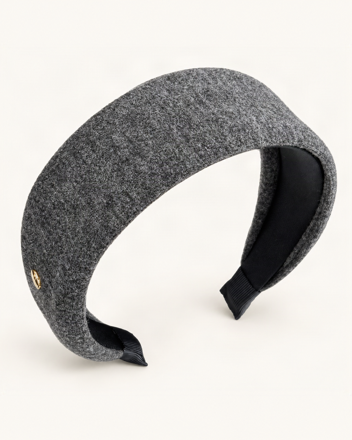 Wool-Blend Wide Padded Headband — visible inner construction from supplier reference [FITINY Hair]