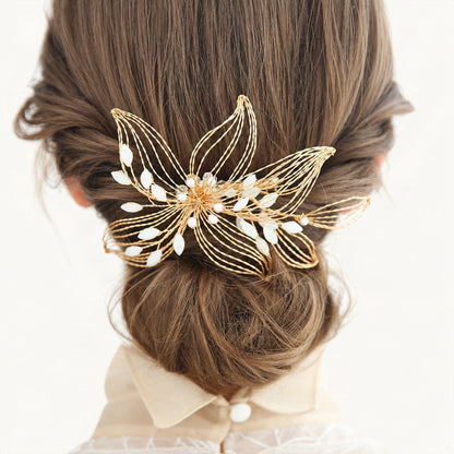 SP2370 Rear low bun wearing [FITINY Hair]
