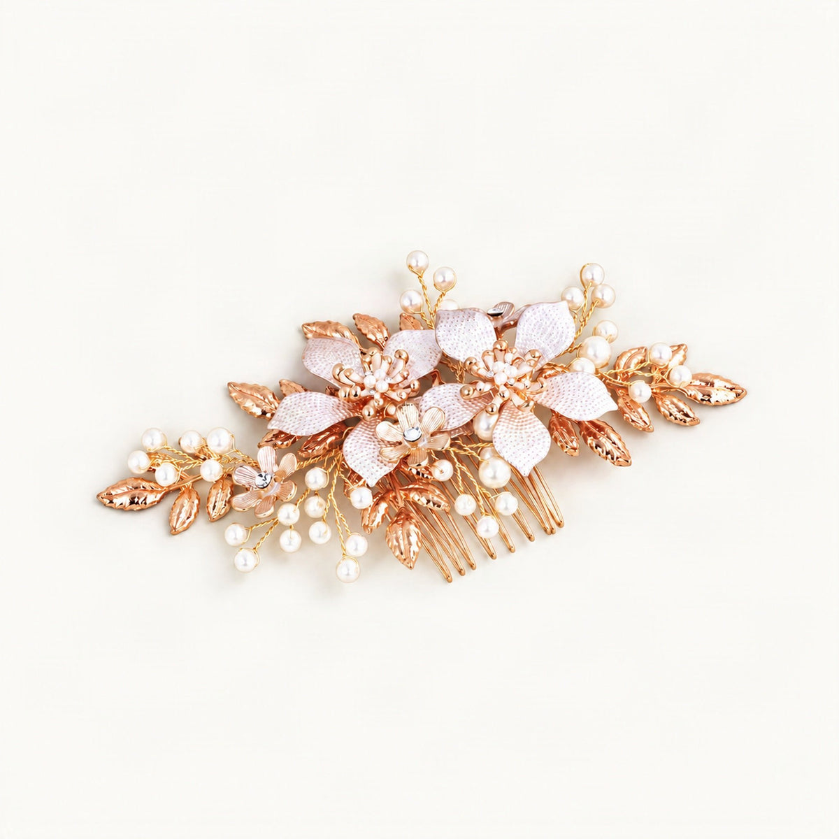 SP2341 Oblique mesh flower comb [FITINY Hair]