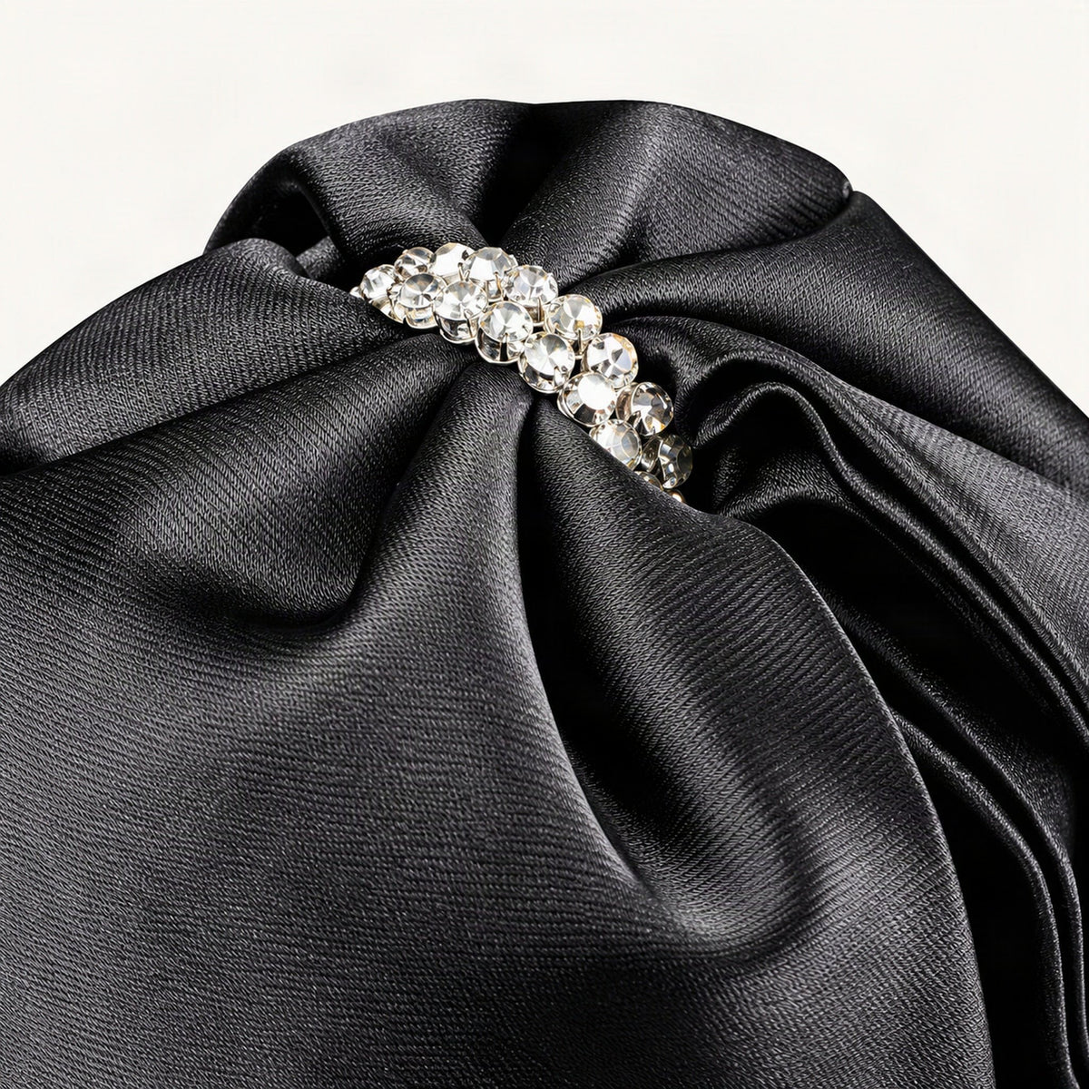 SP1919 Black Satin Crystal Detail [FITINY Hair]