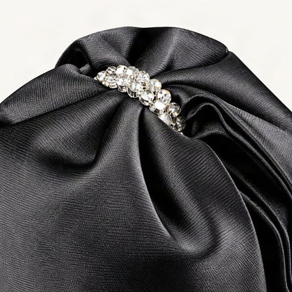 SP1919 Black Satin Crystal Detail [FITINY Hair]