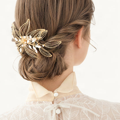 SP2370 Rear side low bun wearing [FITINY Hair]